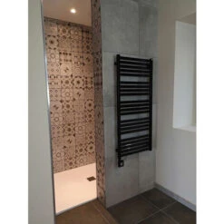 Sèche-serviette Mixte Noir De 600mm De Haut Et 430mm De Large - 134 Watt - MAR600/430Z1N -Atlantic Magasin 27180807 4