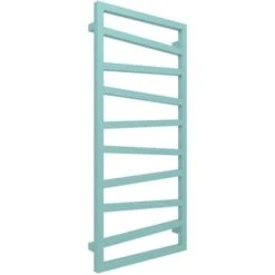 Sèche-serviette Mixte Turquoise Pastel De 600mm De Haut Et 500mm De Large - 125 Watt - ZIG600/500Z86034