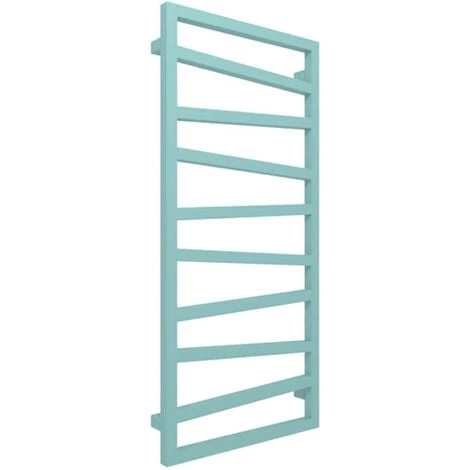 Sèche-serviette Mixte Turquoise Pastel De 600mm De Haut Et 500mm De Large - 125 Watt - ZIG600/500Z86034 1 Sèche-serviette Mixte Turquoise Pastel De 600mm De Haut Et 500mm De Large - 125 Watt - ZIG600/500Z86034