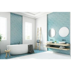 Sèche-serviette Mixte Turquoise Pastel De 600mm De Haut Et 500mm De Large - 125 Watt - ZIG600/500Z86034 7 Sèche-serviette Mixte Turquoise Pastel De 600mm De Haut Et 500mm De Large - 125 Watt - ZIG600/500Z86034 -Atlantic Magasin 27182926 4