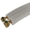 PRÊT A POSER LIAISON FLARE BI TUBE FRIGORIFIQUE M1 CLIMATISATION 1/4 3/8 RACCORDS PRÊT MONTES 7 METRES NF
