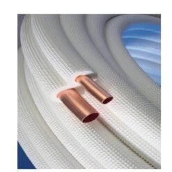LIAISON FRIGORIFIQUE CLIMATISATION CUIVRE BI TUBE NUE 1/4 1/2 M1 EN 10 METRES