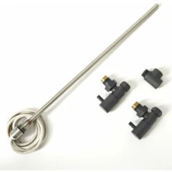 Hudson Reed - Kit Pour Radiateur Ou Sèche-Serviettes Mixte 200W - Anthracite