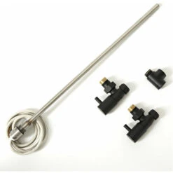 Hudson Reed - Kit Pour Radiateur Ou Sèche-Serviettes Mixte 200W - Noir