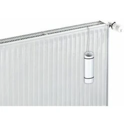 Wenko 21557100 Saturateur Salle De Bain/WC Acier Inoxydable Blanc 7,5 X 5,7 X 20,0 Cm