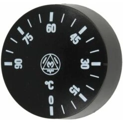 Bouton Rotatif Diamètre 42 Mm Pour Thermostat Réglable De 0 - 90 °C