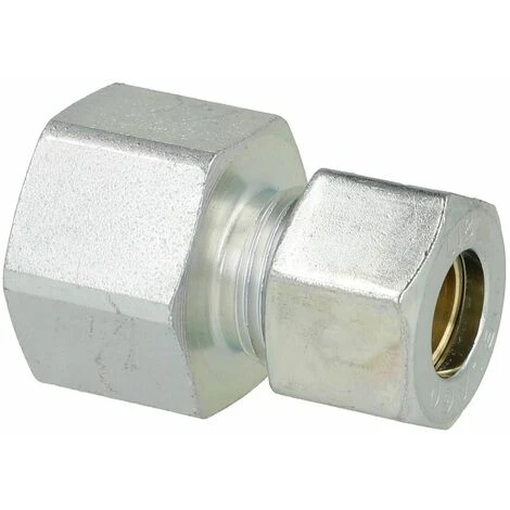 Raccord à Visser 1/2'' X 12 Mm Droit Femelle 1 Raccord à Visser 1/2'' X 12 Mm Droit Femelle