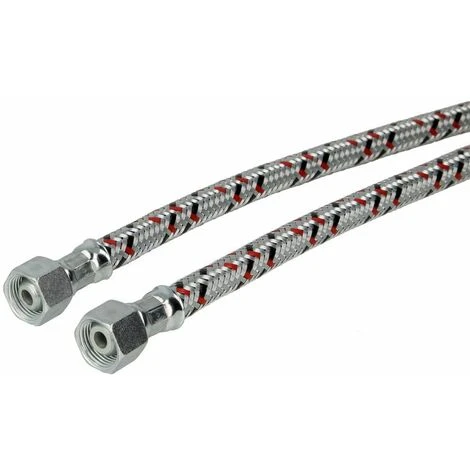 Flexible Fioul Universel 3/8'' X 3/8'' écrou à Chapeau 1500 Mm 1 Flexible Fioul Universel 3/8'' X 3/8'' écrou à Chapeau 1500 Mm