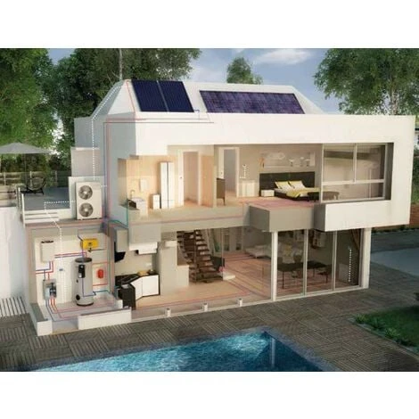 Pompe à Chaleur Air/eau Réversible Inverter Monophasé Immergas Audax 6 Blanc 4 Pompe à Chaleur Air/eau Réversible Inverter Monophasé Immergas Audax 6 Blanc – Image 4