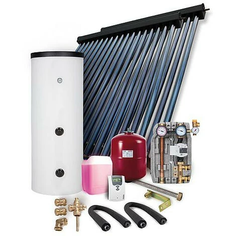 Kit Solaire HP 30 Montage Sur Toiture 9,78m2 Sans Reservoir 1 Kit Solaire HP 30 Montage Sur Toiture 9,78m2 Sans Reservoir