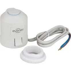 Servomoteur EVENES Electrothermique 230 V Ferme Sans Courant, Ad.VA80 Inclus Sur M30x1,5