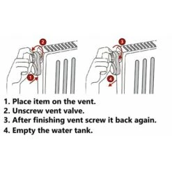 Purgeur De Radiateur En Plastique Aide Clé De L'outil évacuation Du Ventilateur De Ventilation Avec Réservoir D'eau 5 Purgeur De Radiateur En Plastique Aide Clé De L'outil évacuation Du Ventilateur De Ventilation Avec Réservoir D'eau -Atlantic Magasin 3447876 3