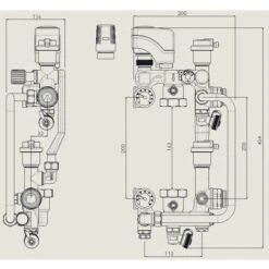 Pack COMBIMIX Avec Circulateur ENERJFLUID Classe A DN25 9 Pack COMBIMIX Avec Circulateur ENERJFLUID Classe A DN25 -Atlantic Magasin 3573252 5