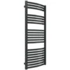Sèche-serviette Mixte Noir De 860mm De Haut Et 400mm De Large - 188 Watt - DEX860/400Z8N