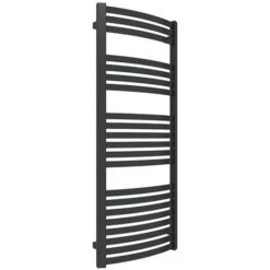 Sèche-serviette Mixte Noir De 860mm De Haut Et 400mm De Large - 188 Watt - DEX860/400Z8N