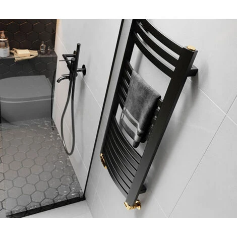 Sèche-serviette Mixte Noir De 860mm De Haut Et 400mm De Large - 188 Watt - DEX860/400Z8N 5 Sèche-serviette Mixte Noir De 860mm De Haut Et 400mm De Large - 188 Watt - DEX860/400Z8N – Image 5