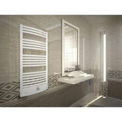 Sèche-serviette Mixte Noir De 860mm De Haut Et 400mm De Large - 188 Watt - DEX860/400PZ8N 7 Sèche-serviette Mixte Noir De 860mm De Haut Et 400mm De Large - 188 Watt - DEX860/400PZ8N -Atlantic Magasin 36984836 3