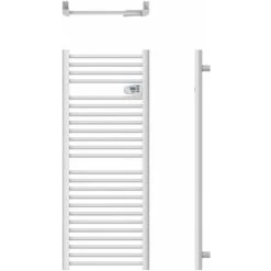 Radiateur Sèche-serviettes électrique à Inertie écran LCD 750W MONTANA 7 Radiateur Sèche-serviettes électrique à Inertie écran LCD 750W MONTANA -Atlantic Magasin 37020473 3