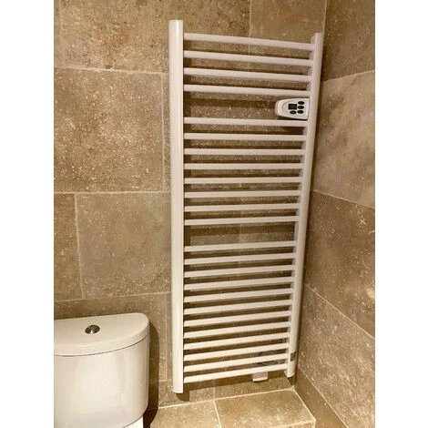 Radiateur Sèche-serviettes électrique à Inertie écran LCD 750W MONTANA 4 Radiateur Sèche-serviettes électrique à Inertie écran LCD 750W MONTANA – Image 4