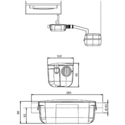 Neutraliseur Condensats Gaz Ou Fioul SFA SANINEUTRAL -Atlantic Magasin 3756932 3