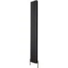 Hudson Reed Vitality Air – Radiateur Design Vertical – Anthracite – 180 X 23cm Double Rang