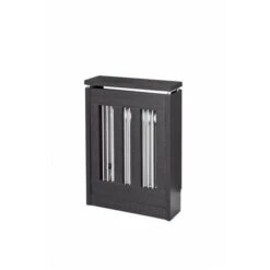 TOPKIT | Cristian 3061 Cache-radiateur | 60 Cm De Large | Petit Cache-radiateur | Design élégant | Wengé