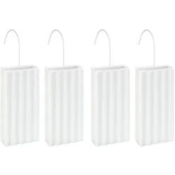 WENKO Saturateur Radiateur, Humidificateur Radiateur En Céramique Blanche, Lot De 4