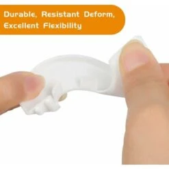 12 Pcs Cache Tuyau, Cache Tuyau Plomberie Collier Radiateur, Manchon Radiateur Pour Tuyau Rosace Ronde Blanche Diamètre De 15 Mm (Blanc),Convient Pour: Conduites D'eau, Conduites De Chauffage, Robinet -Atlantic Magasin 41441628 3