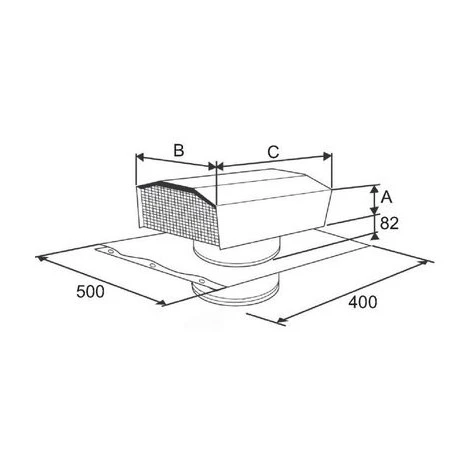 Sortie De Toit Anjos A 65 B 248 Ø 160 Désignation Sortie De Toit Ø 160 C 300 2 Sortie De Toit Anjos A 65 B 248 Ø 160 Désignation Sortie De Toit Ø 160 C 300 – Image 2