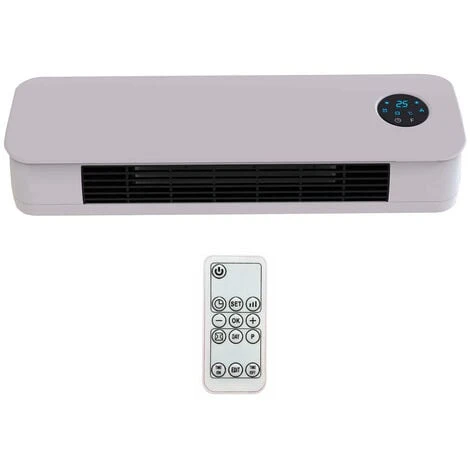 Chauffage Céramique Mural 2000W Kekai Split Dual Ultraslim 59x14x22 Cm Avec Télécommande Incluse 1 Chauffage Céramique Mural 2000W Kekai Split Dual Ultraslim 59x14x22 Cm Avec Télécommande Incluse
