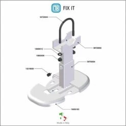 Paire De Fixations Au Sol Pour Radiateur Aluminium - Pied Avec Système Anti-dégagement Pour Radiateur Aluminium - Capacité Maximale 200 Kg Par Fixation 8 Paire De Fixations Au Sol Pour Radiateur Aluminium - Pied Avec Système Anti-dégagement Pour Radiateur Aluminium - Capacité Maximale 200 Kg Par Fixation -Atlantic Magasin 42700148 4