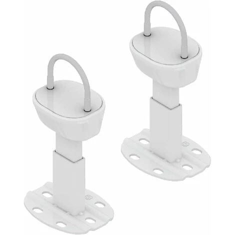 Paire De Fixations Au Sol Pour Radiateur Tubulaire - Pied Avec Système Anti-dégagement Pour Radiateur à Plusieurs Colonnes - Capacité Maximale 200 Kg Par Fixation 1 Paire De Fixations Au Sol Pour Radiateur Tubulaire - Pied Avec Système Anti-dégagement Pour Radiateur à Plusieurs Colonnes - Capacité Maximale 200 Kg Par Fixation