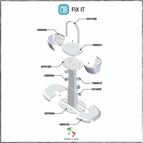 Paire De Fixations Au Sol Pour Radiateur Tubulaire - Pied Avec Système Anti-dégagement Pour Radiateur à Plusieurs Colonnes - Capacité Maximale 200 Kg Par Fixation 5 Paire De Fixations Au Sol Pour Radiateur Tubulaire - Pied Avec Système Anti-dégagement Pour Radiateur à Plusieurs Colonnes - Capacité Maximale 200 Kg Par Fixation – Image 5