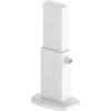 Pied De Support Pour Radiateurs Tubulaires Sur Les Murs En Plaques De Pl�tre - Capacit� Maximale 200 Kg - Couleur Blanche - 1 Pi�ce