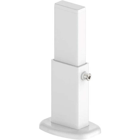 Pied De Support Pour Radiateurs Tubulaires Sur Les Murs En Plaques De Pl�tre - Capacit� Maximale 200 Kg - Couleur Blanche - 1 Pi�ce 1 Pied De Support Pour Radiateurs Tubulaires Sur Les Murs En Plaques De Pl�tre - Capacit� Maximale 200 Kg - Couleur Blanche - 1 Pi�ce