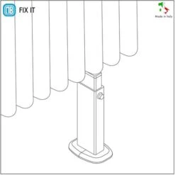 Pied De Support Pour Radiateurs Tubulaires Sur Les Murs En Plaques De Pl�tre - Capacit� Maximale 200 Kg - Couleur Blanche - 1 Pi�ce 7 Pied De Support Pour Radiateurs Tubulaires Sur Les Murs En Plaques De Pl�tre - Capacit� Maximale 200 Kg - Couleur Blanche - 1 Pi�ce -Atlantic Magasin 42700237 3