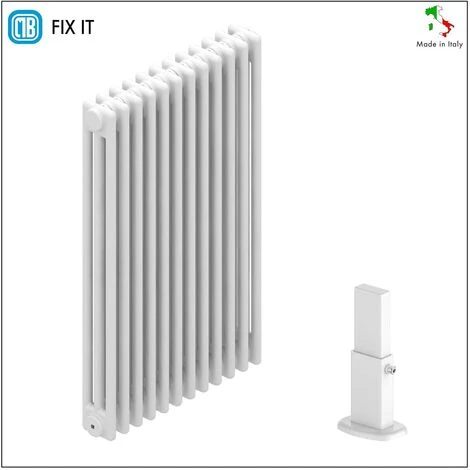 Pied De Support Pour Radiateurs Tubulaires Sur Les Murs En Plaques De Pl�tre - Capacit� Maximale 200 Kg - Couleur Blanche - 1 Pi�ce 4 Pied De Support Pour Radiateurs Tubulaires Sur Les Murs En Plaques De Pl�tre - Capacit� Maximale 200 Kg - Couleur Blanche - 1 Pi�ce – Image 4