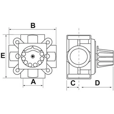 Vanne Mélangeuse Laiton 4 Voies THERMOMIX Kvs 6,3-Femelle 3/4 2 Vanne Mélangeuse Laiton 4 Voies THERMOMIX Kvs 6,3-Femelle 3/4 – Image 2