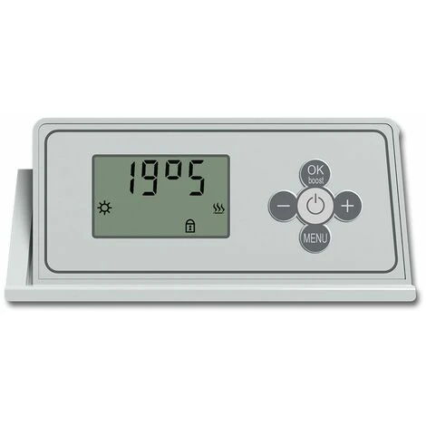 Carrera Panneau Rayonnant En Verre Blanc LCD 1000W 5 Carrera Panneau Rayonnant En Verre Blanc LCD 1000W – Image 5