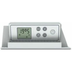 Carrera Radiateur Seche-serviette Verre LCD 1000W Blanc -Atlantic Magasin 4394962 3