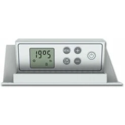 Carrera Radiateur Seche-serviette Verre LCD 1000W Blanc -Atlantic Magasin 4394962 4