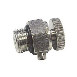 PURGEUR D'AIR A BEC LAITON A POINTEAU ET VOLANT MOLETTE