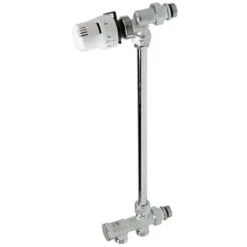 Ensemble Complet Monotube Avec Canne, Pour Sortie Sol, Entraxe 4cm Thermador