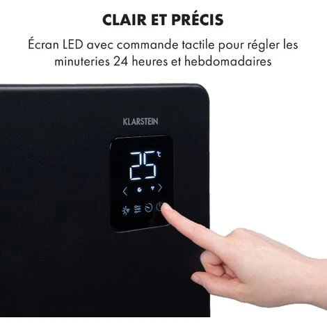 Bansin Smart 1500 Radiateur à Convection 1500 W Contrôle Par Application 4 Bansin Smart 1500 Radiateur à Convection 1500 W Contrôle Par Application – Image 4