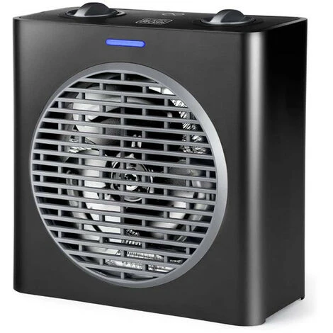Black & Decker Black And Decker - Radiateur/ventilateur Compact 2000 W Pour Des Espaces 15 M2, Couleur Noir - BXSH2003E 1 Black & Decker Black And Decker - Radiateur/ventilateur Compact 2000 W Pour Des Espaces 15 M2, Couleur Noir - BXSH2003E