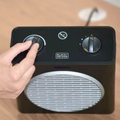 Black & Decker Black And Decker - Radiateur/ventilateur Compact 2000 W Pour Des Espaces 15 M2, Couleur Noir - BXSH2003E 8 Black & Decker Black And Decker - Radiateur/ventilateur Compact 2000 W Pour Des Espaces 15 M2, Couleur Noir - BXSH2003E -Atlantic Magasin 45717373 4