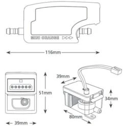 Pompe Mini-orange 230v Aspen -Atlantic Magasin 4632818 3