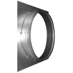 Flange Carrée En Métal Ø150mm - Conduit De Ventilation -Atlantic Magasin 4637813 3