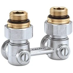 Deux Tuyaux Bloc De Soupape Modèle 3011 Angle, 1/2 301141