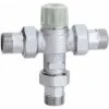 Mitigeur Thermostatique Réglable Avec Bouton Caleffi 5217 3/4